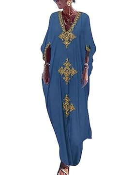 embroidery kaftan for ladies