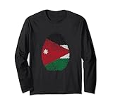 Divertente è nel mio DNA Bandiera Jordan Impronta digitale Questa è un'idea di design perfetta per chiunque ami il popolo Giordano con una bandiera della Giordania Impronta digitale o supporta il popolo Giordano, indossalo e mostra il tuo amore per il popolo Giordano!