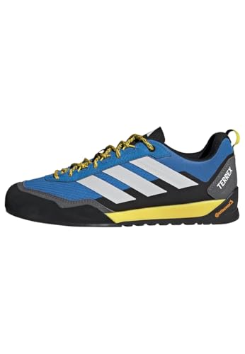adidas Homme Terrex Skychaser Solo Approach Shoes, Ray Blue/Grey One/Core Black, 42 EU