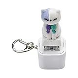 Watreketal Squeeze & Glow Tierkette Stressver Mit Sound Eedback ABS Design Oder Oice Travel Glowing Schlüsselanhänger Angstlinderung Druckknopf
