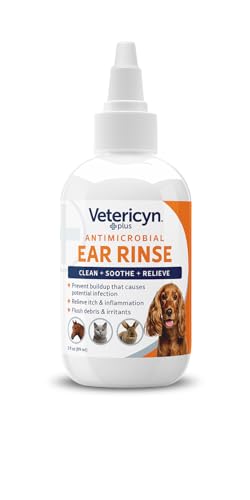 Vetericyn Plus Dog Ear Rinse | Dog Ear Cleaner to Soothe and Relieve Itchy Ears, Safe for Cat Ears, Rabbit Ears, and All Animal's Ear Problems. 3 Ounces - Thumbnail 7