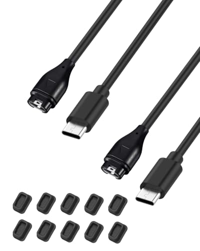 �y2�{+10�h�o�v���O�z�K�[�~��(GARMIN) fenix 8 Sapphire AMOLED 43MM/47MM/51MM/ Enduro3/Fenix 7/ Forerunner 165 �Ή� �X�}�[�g�E�H�b�` �[�d�P�[�u�� �[�d�� �h�o�v���O �[