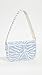 STAUD Women's Tommy Bag, Light Blue/Cream, One Size