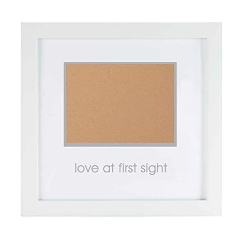 Pearhead-Love-at-First-Sight-Sonogram-Picture-Frame-Pregnancy-Ultrasound-Keepsake-Photo-Frame-Gender-Neutral-Baby-Nursery-Decor-Mothers-Day-Accessory-4x3-Photo-White