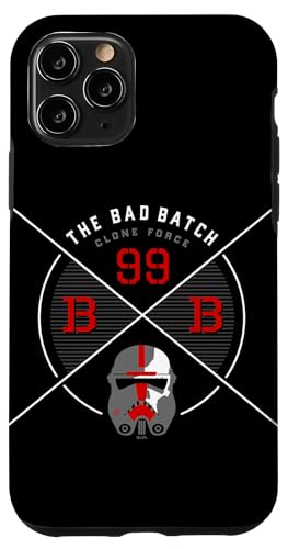 Étui iPhone 11 Pro Star Wars The Bad Batch Hunter Clone Force 99 rigide imprimé