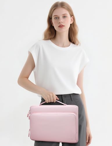 Housse PC portable 14 pouces et MacBook Air 15 étui de protection rose - 7