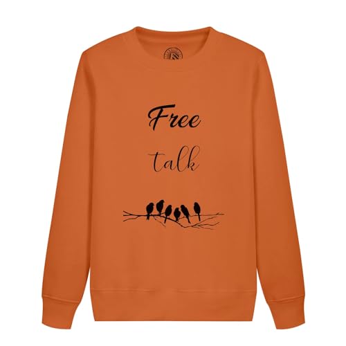 Sweatshirt enfant oiseaux confortable et résistant pour les jeux quotidiens