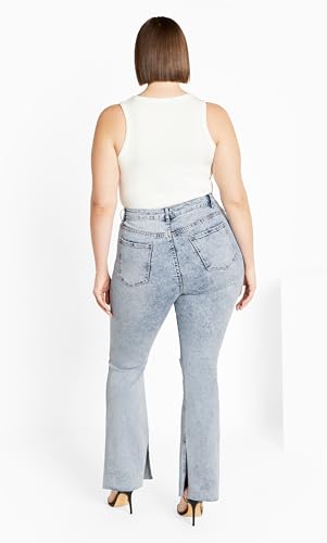 City Chic Women's Plus Size Jean - Asha Letitia3