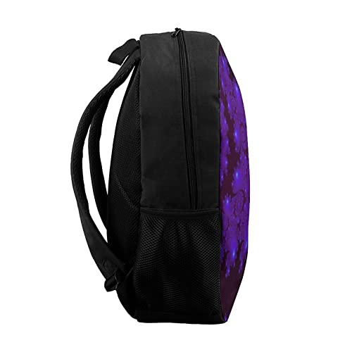 Sac à dos imprimé en 3D Fractal cartable scolaire mixte grand format 17"