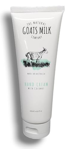 The Nātǖrāl Goāts Milk Compāny | Hand Cream with Coconut | Made in Australia | 125mL