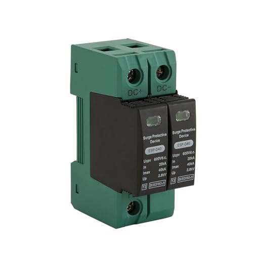 Protector de baja tensión DC 600V con montaje en carril DIN para el hogar