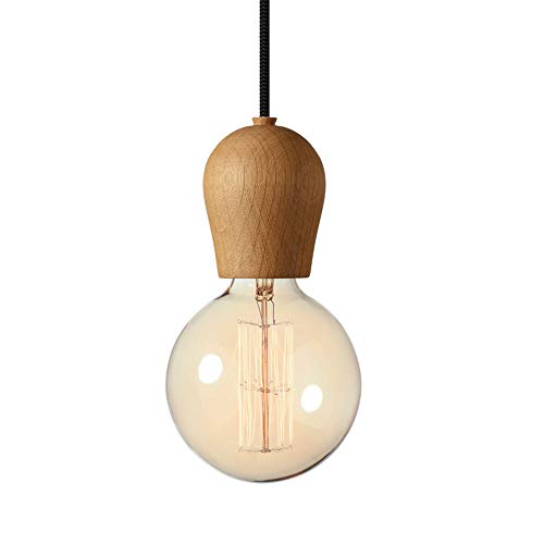 Plafonnier en bois LZD-007 lustre unique pour sublimer l'ambiance de votre studio