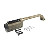 3.5X20 Extended Optic Scope with High-Top 20mm Rail, Compatible with G36, MP5 Metal Sight Rail Scope Mount Base