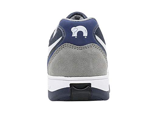 Beppi Roller Sneakers for Girls & Boys –Skate Shoes with Wheels Navy Blue4