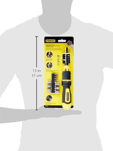 Stanley Screwdriver Set, Multibit, Ratcheting, 20-Pack (62-574) #TOP2