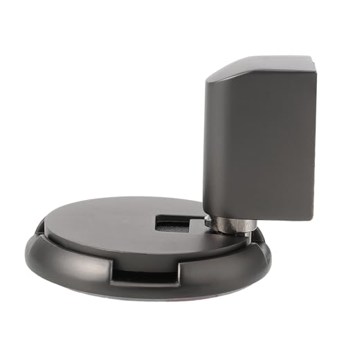 TEHAUX Tope de Puerta Metálico Ajustable Antirruido Resistente al Viento para Suelo Protector de Mecánico para Puertas Pesadas Baño y
