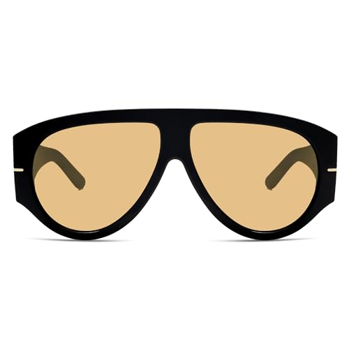 Oversized Retro Aviator Sunglasses Womens Mens 70s Classic Vintage Sun Glasses AR822274