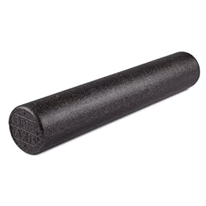 OPTP AXIS Firm Foam Roller, High Density Foam Roller for Physical Therapy, Yoga, Pilates, Fitness Exercise and Sports Training (Black, 36″ X 6″ Round)