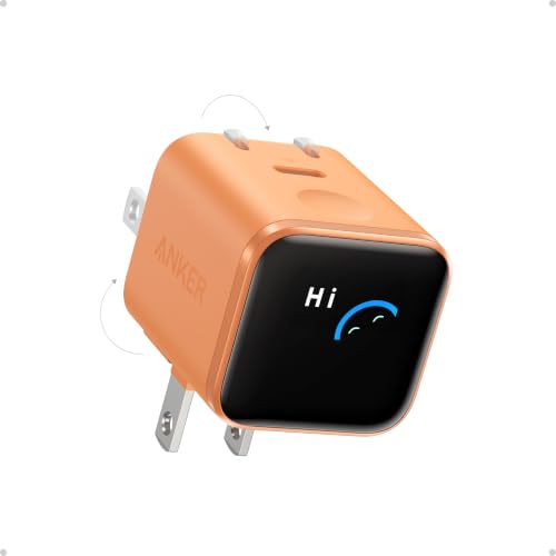 Anker Nano 45W Cargador Tipo C Gan con Pantalla Inteligente