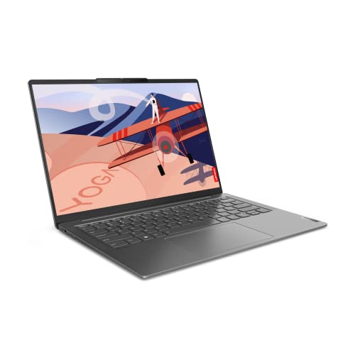 Lenovo Yoga Slim 6i Laptop | 14" 2.8K Display | Intel Core i7-1260P | 16GB RAM | 512GB SSD | Intel Iris Xe Grafik | Win11 Home | QWERTZ | grau | 3 Monate Premium Care – Bild 3