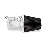 Arlen Ness 90 Degree Monster Sucker Air Cleaner No Cover Chrome 81-011