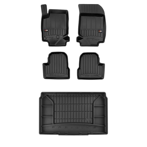 Tapis de sol voiture tous temps étanche pour habitacle Peugeot 208