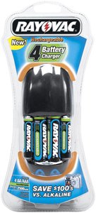 RAYOVAC PS13-B Home Battery Charger