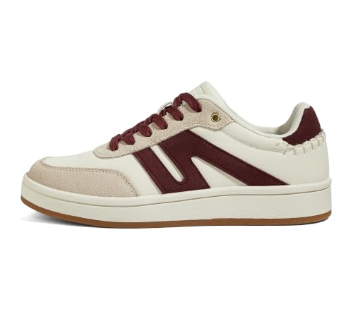 Image of LUCKY STEP Women Retro Gum Sole Fashion Sneakers