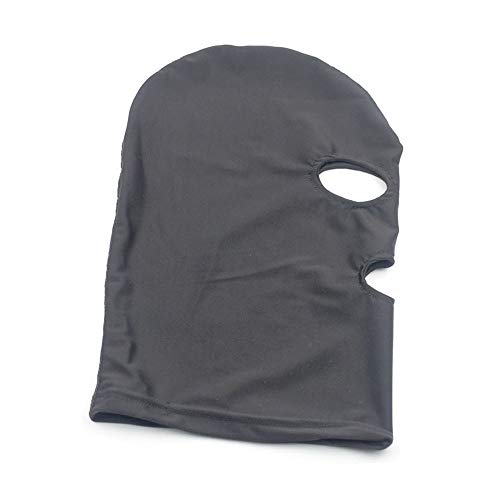 Soochat Full Cover Spandex Zentai Hood Mask Elastic Breathable Open Eyes And Mouth Cosplay Halloween Costume Hood Mask