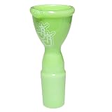 Bongkopf K1 18,8mm aus Borosilikatglas – Glaskopf mit ca.6mm Durchlass – verschiedene Farben – robuster Kopf für Glasbongs (Slime)