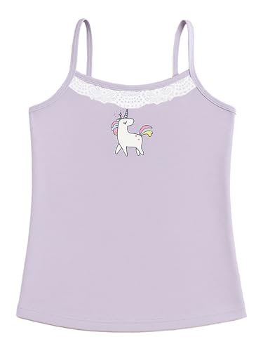 Image of BODYCARE Kids Girl's Vest Pack of 2 Super Combed Cotton Spandex Slip Soft & Comfortable Skin Friendly Innerwear Camisole