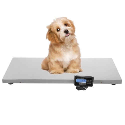 Báscula veterinaria digital TsoLay 660LB plataforma 103x53cm acero miniatura 1