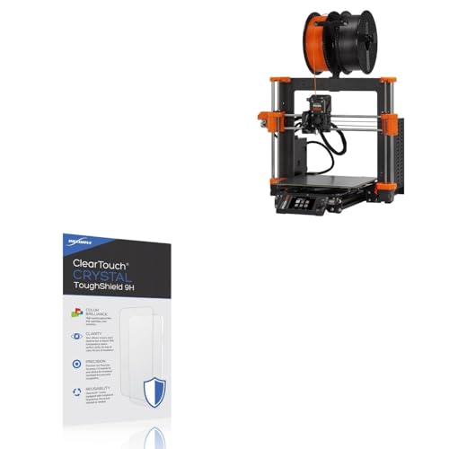 BoxWave Screen Protector Compatible With Prusa MK4 - ClearTouch Crystal ToughShield 9H (2-Pack), Clear 9H Tough Flexible Film Screen Protector