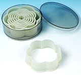 Fat Daddio's Petal Pastry Cutter Set, 8 Piece