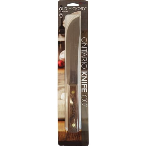 Ontario Knife Co Old Hickory 7 in Butcher Knife Wood Handle 7025