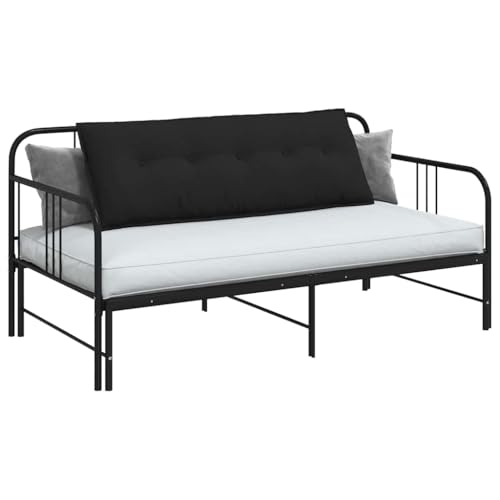 Coussin de dossier rectangulaire 140x50 cm en microfibre déhoussable