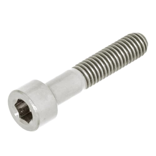 チタンボルト M6×30 P1.0 シルバー 64チタン キャップボルト スレッド 20mm チタン合金 バイク パーツ 自転車 軽量 カスタム