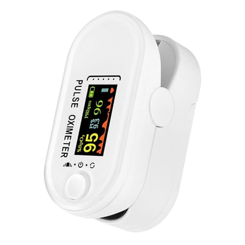 Image of TRENDYNEST Finger Pulse Oximeter Blood Oxygen Saturation Meter White | Oximeters | Monitoring Systems | Medical Equipment | Lab & Life Science