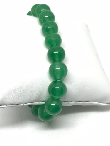 Bracelet onyx vert 8mm et perles de guérison en cristal naturel pour homme et femme