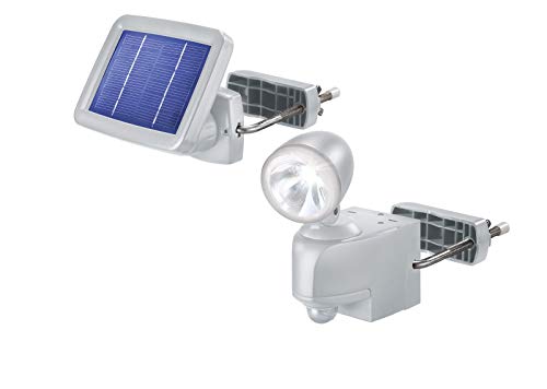 Preisvergleich Produktbild esotec Solar PIR-Wandstrahler, grau 102410