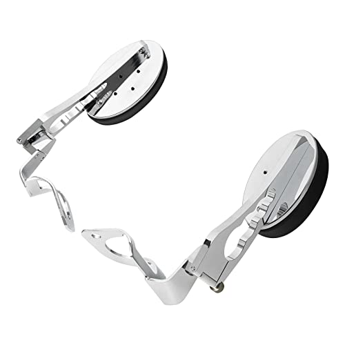 Apoyabrazos traseros ajustables para motocicletas de pasajeros Electra Glide 14-23 5