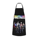 [RFSHOPD] フォートナイト エプロン レディース エプロン メンズ 防水 シワになりにくい 男女共用 無地 おしゃれ シンプル 無地 撥水ノンアイロン 家庭用 汚れにくい シワ防止 70cm×84cm