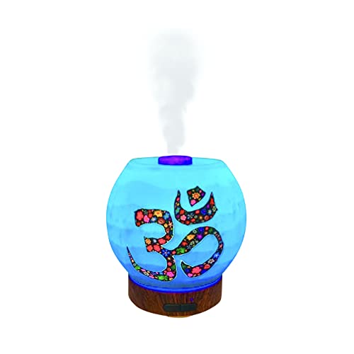Difusor para aceite esencial ultrasónico artesanal 120 ml miniatura 4
