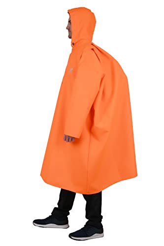 Image of ROCKSPORT Unisex Hooded Rain Poncho for Adult,Waterproof, lightweight,Reusable& Packable, One Size Fits Most, Free Size