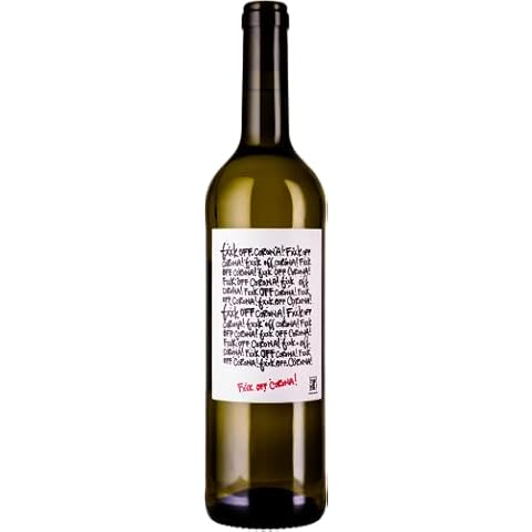 WEINCROWD - FÜR EUCH, MIT EUCH! FxxK OFF CORONA! Weisswein Bacchus halbtrocken Cover