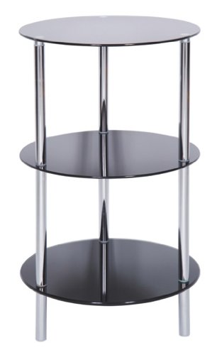 Levv - Scaffale Rotondo a 3 Piani, Colore