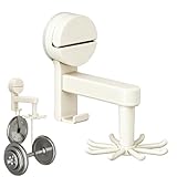 360 Grad drehbarer Saugnapf-Haken, Wandutensilienhalter, Küchenutensilienhalter, 8 Krallen, und Pfannenregal, Wandmontage, für Badezimmer, Wandschrank, und Kochen, Backen, Zuhause