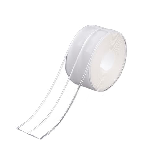 Yuexitech Salle De Bain Transparent joindre Ruban Baignoire, Joint Plan De Travail Cuisine, Adhésif Anti-Moisissure Pour Salle De Bain Toilettes Cuisine...