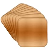 3dRose LLC cst_35478_2 Copper Print Soft Coasters, Set of 8