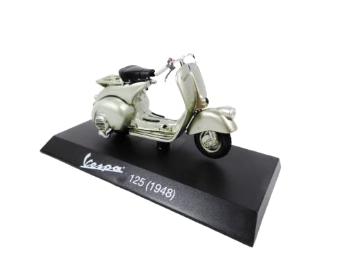 OPO 10 - Collection miniature scooter 1/18 compatible with Piaggio Vespa 125 gray - 1948 - Ves0039, Grey
